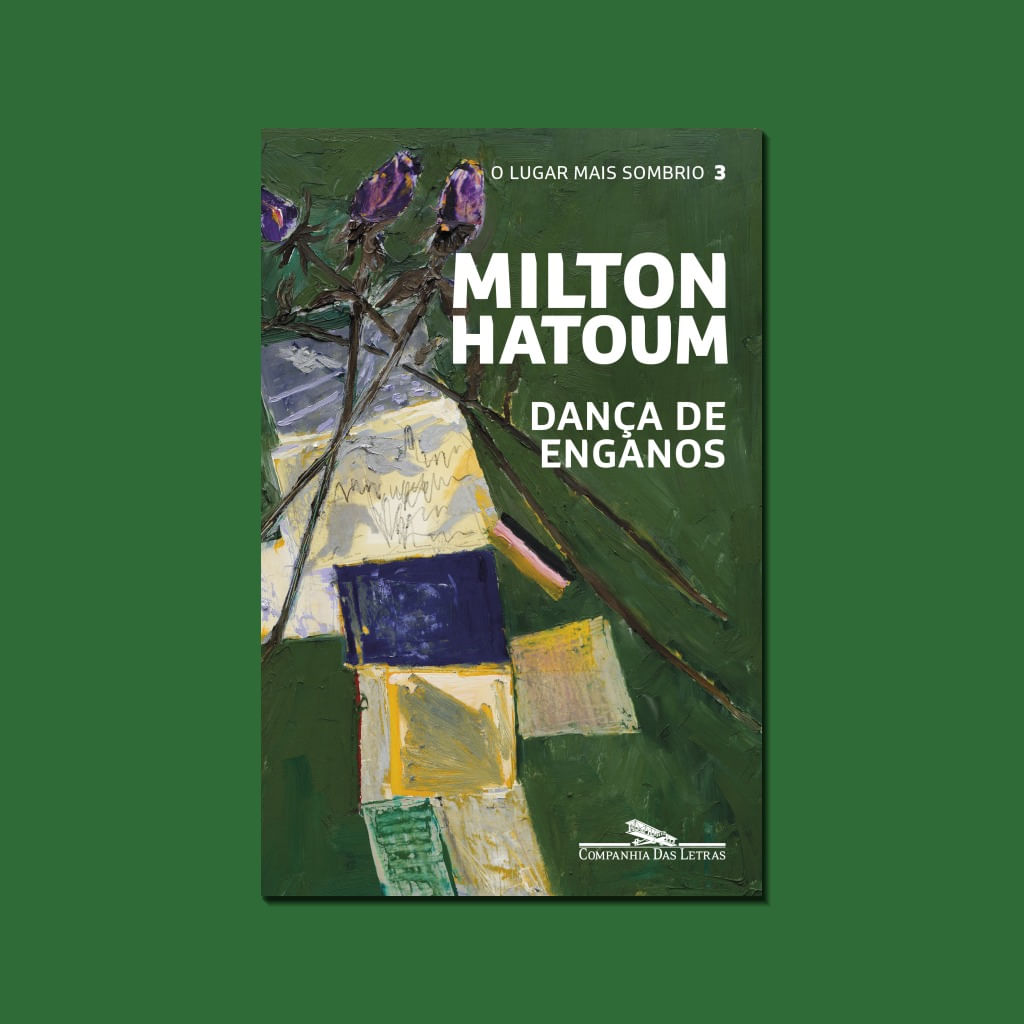 Capa de Dança de enganos, de Milton Hatoum.