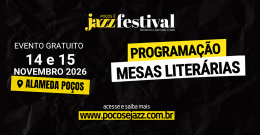 Poços é Jazz terá mesas sobre Tom Zé e poesia em novembro